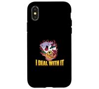 Je m'en occupe, Un Jeu de Casino Amusant pour Un Croupier de Poker Coque pour iPhone X/XS