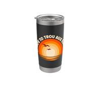 Je m'enfuis à Trou aux Biches Gobelet isotherme en acier inoxydable double paroi