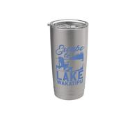 Je m'enfuis vers le lac Wakatipu Gobelet isotherme en acier inoxydable double paroi