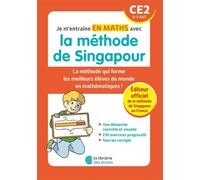 Je m'entraîne en maths avec la méthode de Singapour - CE2 - Marshall Cavendish - Librairie Des Ecoles - broché - Scolaire / Universitaire