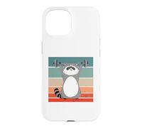 Je m'entraîne pour Pouvoir Manger des déchets Raton Laveur Coque pour iPhone 15