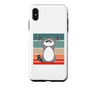 Je m'entraîne pour Pouvoir Manger des déchets Raton Laveur Coque pour iPhone XS Max