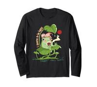 Je mérite d'être Heureuse Frog Positivity Manche Longue