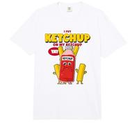 Je Mets du Ketchup sur Mon Ketchup (déclaration culinaire Amusante) Comfort Colors Adult Heavyweight T-Shirt