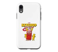 Je Mets du Ketchup sur Mon Ketchup (déclaration culinaire Amusante) Coque pour iPhone XR