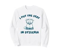 Je Mets Le Sexy dans la dyslexie, Un Mignon Panda Rouge Sweatshirt