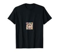 Je Mets Le UTI dans Cutie Donut Chat Animal Humor Retro T-Shirt