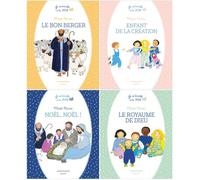 Je M'éveille À La Foi - 4 Volumes : Enfant De La Création - Noël, Noël ! - Le Bon Berger - Le Royaume De Dieu