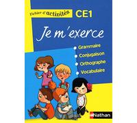 Je m'exerce grammaire-conjugaison-orthographe-vocabulaire CE1 : Fichier d'activits