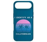 Je m'identifie comme Un californien au Coucher du Soleil, Palm Trees Love CA Coque pour iPhone Air