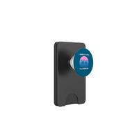 Je m'identifie comme Un californien au Coucher du Soleil, Palm Trees Love CA PopSockets PopWallet pour MagSafe