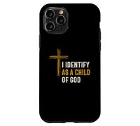 Je m'identifie comme Un Enfant de Dieu Identité spirituelle chrétienne Coque pour iPhone 11 Pro