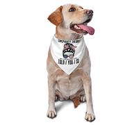 Je m'identifie comme Un théoricien du Complot Les pronoms Vous sont dits Donc Spring Dog Bandanas Boy Bulk Puppy Foulard Réglable Doux Triangle Bavoirs Accessoires pour Petits Moyens Grands Chiens Ch