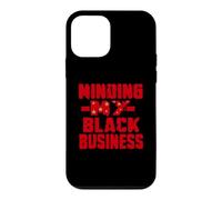 Je m'occupe de Mes Propres Affaires Noires Coque pour iPhone 12 Mini