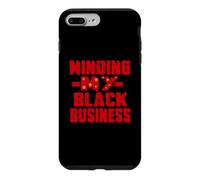 Je m'occupe de Mes Propres Affaires Noires Coque pour iPhone 7 Plus/8 Plus