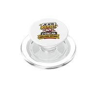 Je N’AI Rien Dit C’Était Ma Meilleure Réponse Sarcastique PopSockets PopGrip pour MagSafe