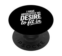 Je n'ai Absolument Aucune Envie de m'intégrer PopSockets PopGrip Adhésif