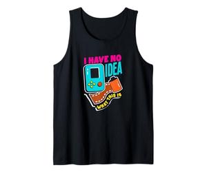 Je n'ai Aucune idée de ce Que C'est drôle, rétro, Sarcastique, années 80, 90 Débardeur