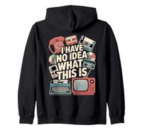 Je n'ai aucune idée de ce que c'est la soirée Fashion 80 de Bro des années 80 Sweat à Capuche