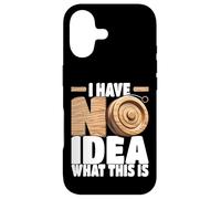 Je n'ai Aucune idée de ce Que C'est Que ce drôle de yoyo rétro en Bois des années 70 Coque pour iPhone 17
