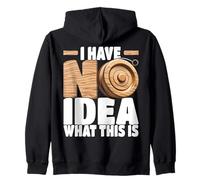 Je n'ai Aucune idée de ce Que C'est Que ce drôle de yoyo rétro en Bois des années 70 Sweat à Capuche