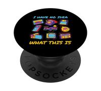 Je n'ai Aucune idée de ce Que C'est : rétro Vintage des années 80 et 90 PopSockets PopGrip Adhésif