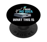 Je n'ai Aucune idée de ce Qu'est ce rétroprojecteur rétro Classique PopSockets PopGrip Adhésif