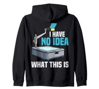 Je n'ai Aucune idée de ce Qu'est ce rétroprojecteur rétro Classique Sweat à Capuche