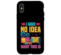 Je n'ai Aucune idée de ce Qu'est Une caméra argentique avec des Rouleaux de Film Coque pour iPhone X/XS