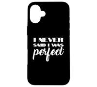 Je n'ai Jamais Dit Que J'Étais Parfait, Amaya Île d'amour Coque pour iPhone 16 Plus