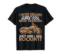 Je n'ai jamais rêvé de Motos, Grand-mère, Grand-mère Motarde T-Shirt