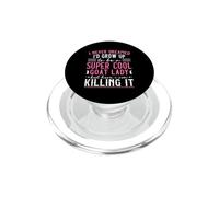Je n'ai jamais rêvé Que Je deviendrais Une chèvre PopSockets PopGrip pour MagSafe