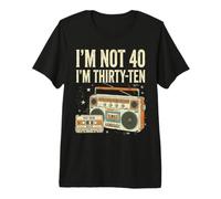 Je n'ai Pas 40 Ans, J'Ai 30 Ans, dix Ans. T-Shirt Haut de Gamme