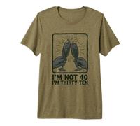 Je n'ai Pas 40 Ans, J'Ai 30 Ans, dix Ans. T-Shirt Haut de Gamme