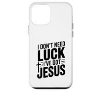 Je n'ai Pas Besoin de Chance, J'Ai Jésus Coque pour iPhone 12 Mini