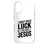 Je n'ai Pas Besoin de Chance, J'Ai Jésus Coque pour iPhone 17
