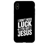 Je n'ai Pas Besoin de Chance, J'Ai Jésus Coque pour iPhone XS Max