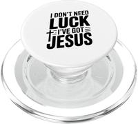 Je n'ai Pas Besoin de Chance, J'Ai Jésus PopSockets PopGrip pour MagSafe