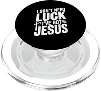 Je n'ai Pas Besoin de Chance, J'Ai Jésus PopSockets PopGrip pour MagSafe