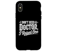 Je n'ai Pas Besoin de Docteur, J'Ai élevé Un étudiant de Fin d'études Coque pour iPhone X/XS