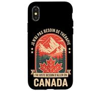 Je n'ai Pas Besoin De Thérapie Canada Coque pour iPhone X/XS