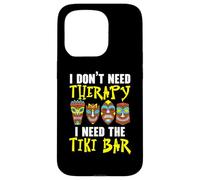 Je n'ai pas besoin de thérapie, j'ai besoin du Tiki Bar Luau Party Tiki Bar Coque pour iPhone 15 Pro