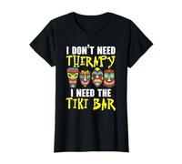 Je n'ai pas besoin de thérapie, j'ai besoin du Tiki Bar Luau Party Tiki Bar T-Shirt