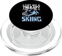 Je n'ai Pas Besoin de thérapie, Je Dois Juste Faire du Ski PopSockets PopGrip pour MagSafe