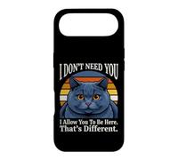 Je n'ai Pas Besoin de toi, Je Te permets d'être Ici, C'est Un Chat différent Coque pour iPhone Air