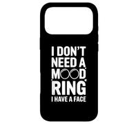 Je n'ai Pas Besoin d'une Bague d'humeur, J'Ai Un Visage Coque pour iPhone 17 Pro Max