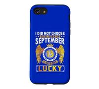 Je n'ai Pas Choisi de naître Le 13 Septembre, Je Viens d'avoir de la Chance Coque pour iPhone SE (2020) / 7/8