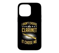 Je n'ai Pas Choisi la Clarinette, C'est Moi Qui m'a choisie Coque pour iPhone 14 Pro Max