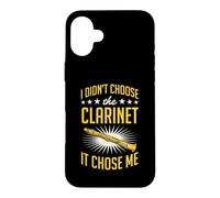 Je n'ai Pas Choisi la Clarinette, C'est Moi Qui m'a choisie Coque pour iPhone 16 Plus