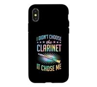 Je n'ai Pas Choisi la Clarinette, C'est Moi Qui m'a choisie Coque pour iPhone X/XS